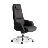 Кресло для руководителя AR-C107A-H ЭКО черный
