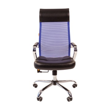 Кресло для руководителя 700 СЕТКА BLUE-1